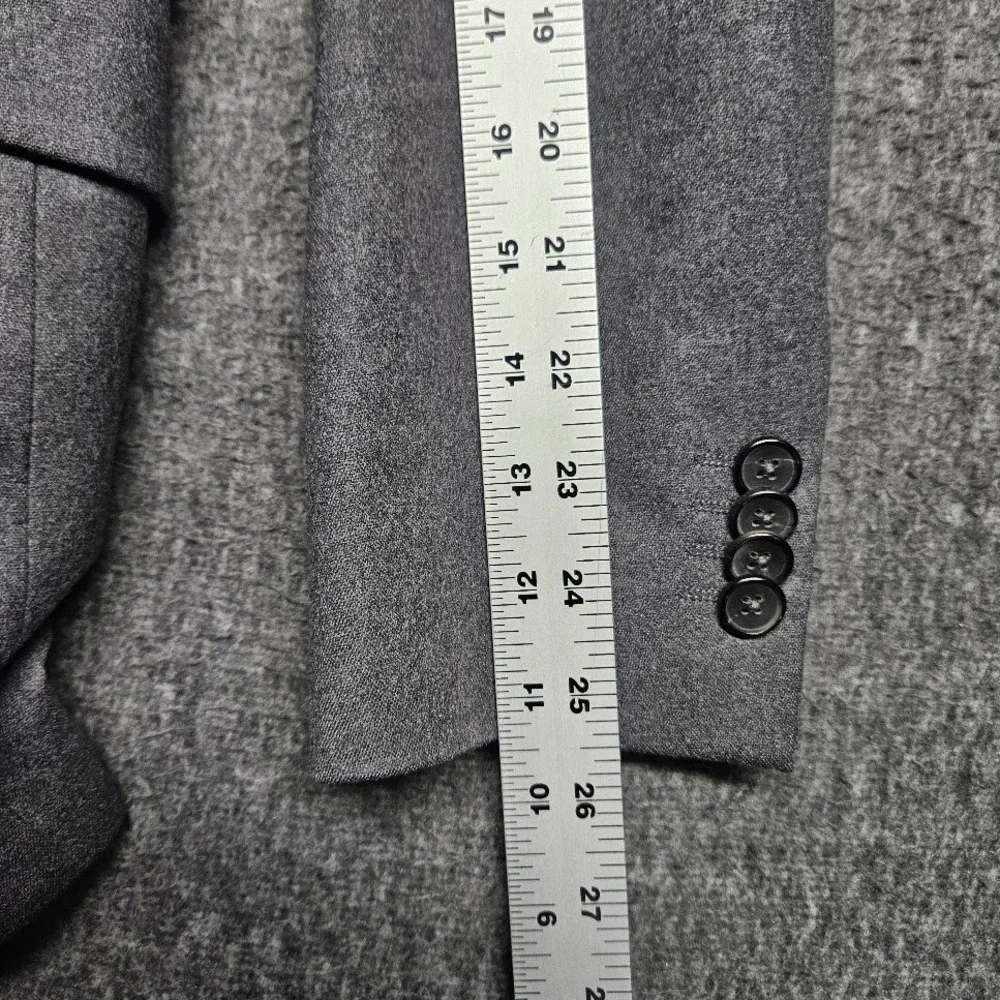 Theory Blazer Mens 40R Grey Malcolm Akron Sport Coat F0671120